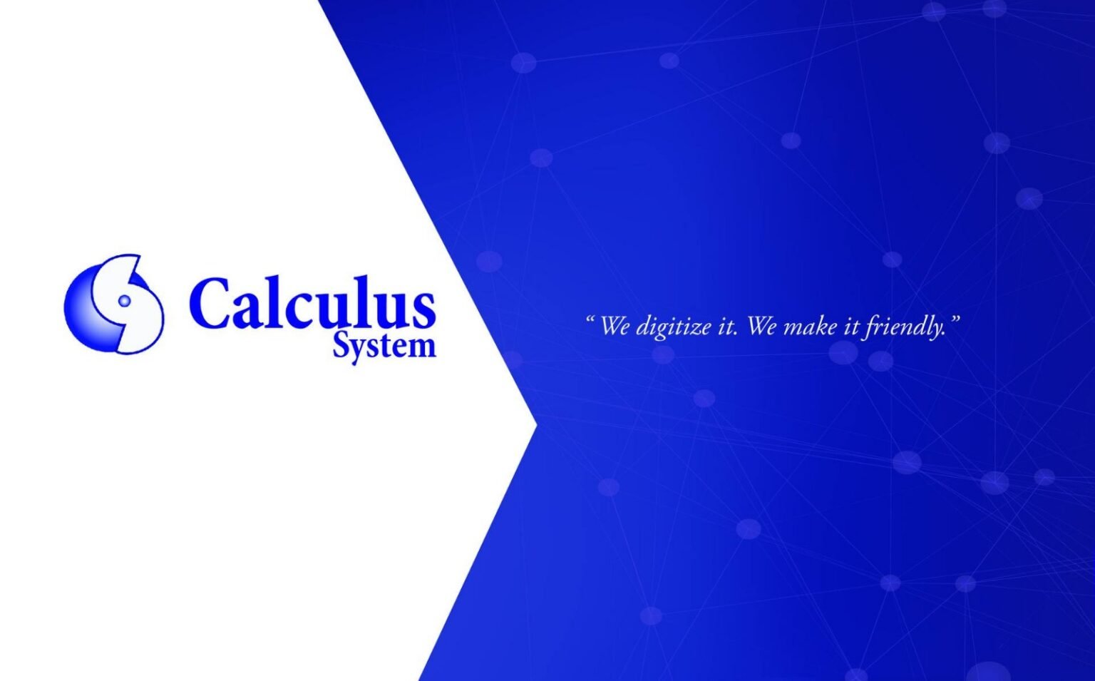 Calculus System - expertise digitale